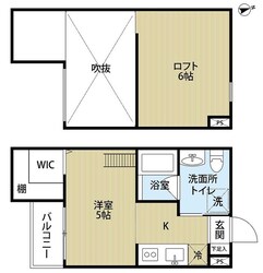 エスタブレ香ヶ丘の物件間取画像